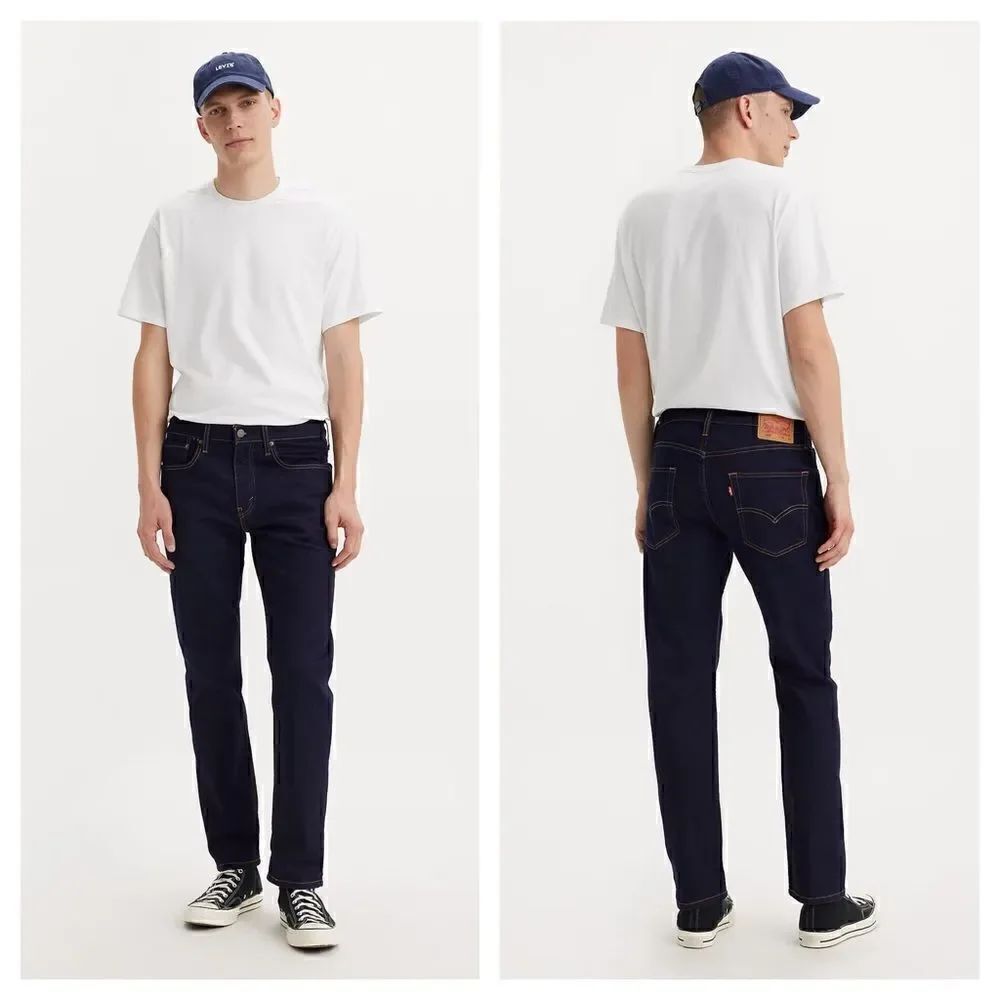 Levi’s 502 Taper Dark Wash Stretch Jeans